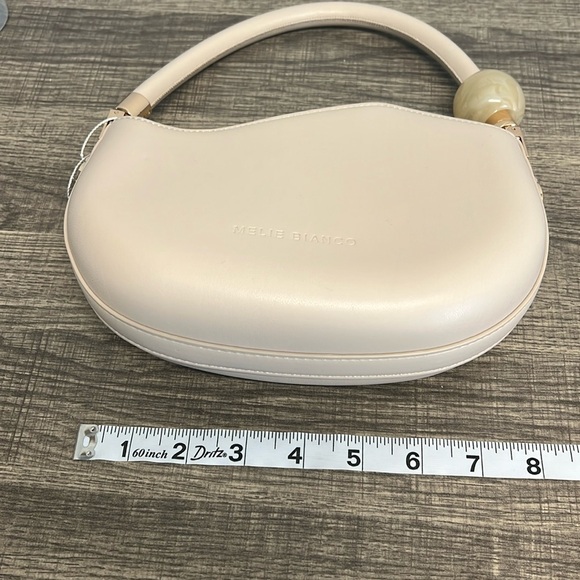 Melie Bianco Jennie Recycled Vegan Crossbody Bag | In Cream  ✨ - Picture 9 of 10